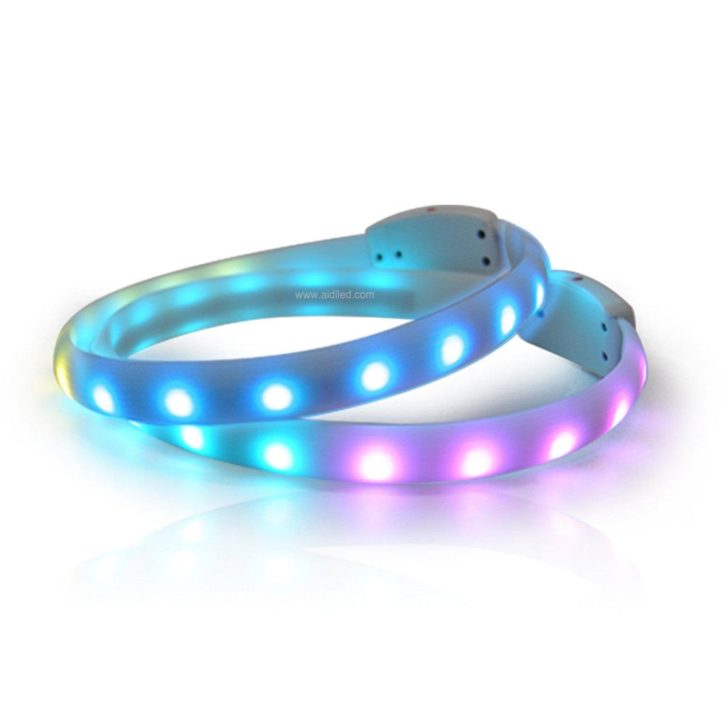 Usb Rechargeable Led Dog Collar: Keep Your Pet Safe And Stylish At Night!-3