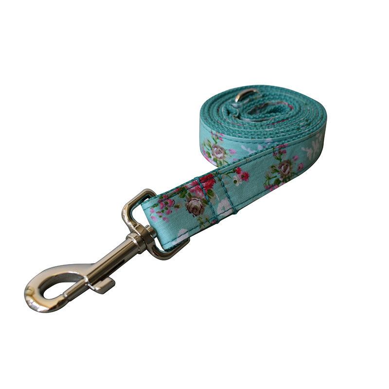 Rose Garden Dog Collar And Leash Set-2