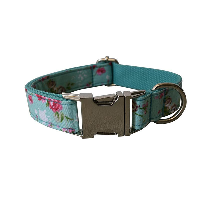 Rose Garden Dog Collar And Leash Set-5
