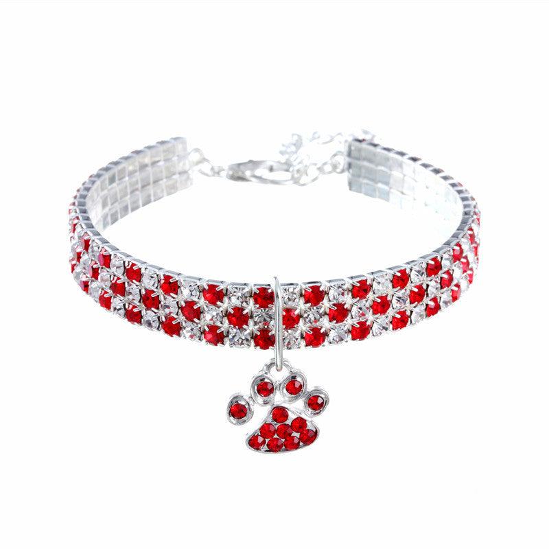 Elegant Diamond Mix Pet Collar - Stylish Collar For Dogs And Cats-6