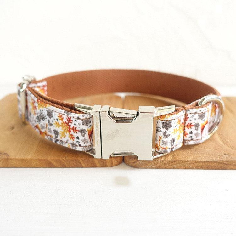 Shimmering Holiday Pet Collar-0