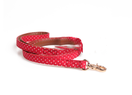 Polka Dot Pet Fashion Set: Triangle Scarf Collar, Bowknot Collar, And Leash-12