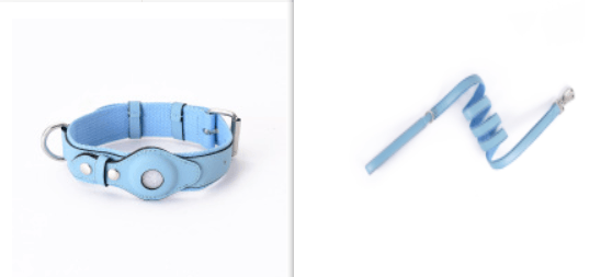 Pet Collar Tracker Cover - Stylish Leather Protection For Airtag-16